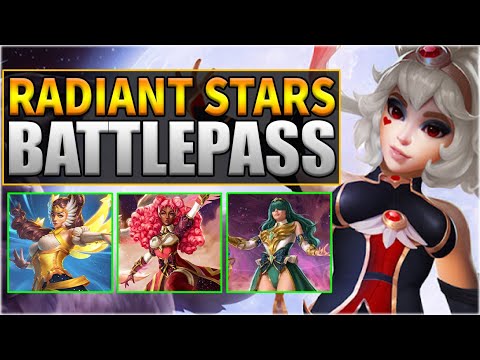 NEW BATTLEPASS! "Radiant Stars" | Paladins PTS