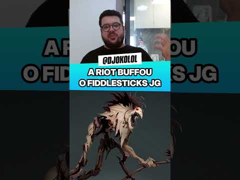 A RIOT BUFFOU O FIDDLESTICKS NA JUNGLE! PATCH 25.13