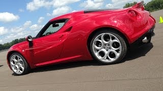 preview picture of video '2015 Alfa Romeo 4C -- First Drive & Shake Down at Chrysler Chelsea Proving Grounds'