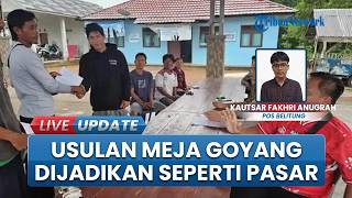 Yuhendi Usul Semua Meja Goyang di Beltim Dikumpulkan di Satu Tempat: Dibuat Kayak Pasar