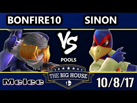 TBH7 Melee - Bonfire10 (Sheik) Vs. Sinon (Falco) SSBM Pools