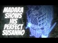 Madara Fights All 5 Kage Madara Shows His Perfect Susanoo Madara Vs 5 Kage