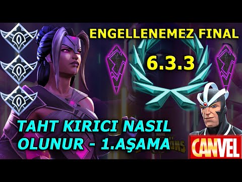 6.SAHNE 3.3 KOLAY YOL, ENGELLENEMEZ FINAL | TAHT KIRICI OLMANIN 1.AŞAMASI SERİSİ - MCOC