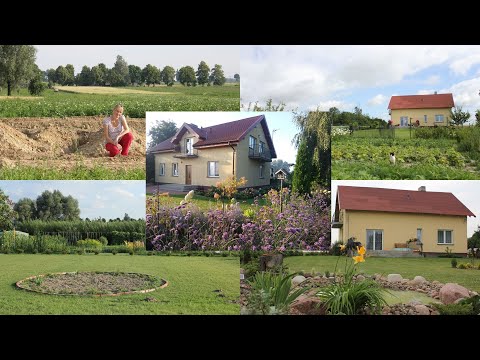 Garden from scratch🌳🏡🌲 12 years in one video. History, successes, and failures.