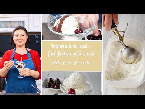 Homemade condensed milk ice cream, without eggs and without boiling, with 4 ingredients