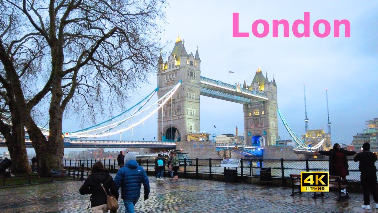 LONDON 4K Walking Tour (UK)  [4K Ultra HD/60fps]
