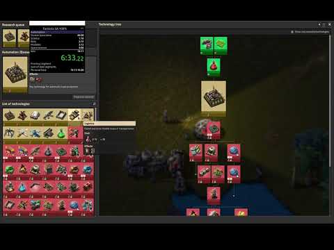 Factorio SA 100% speedrun WR in 13h37m35s (Part 1/2)