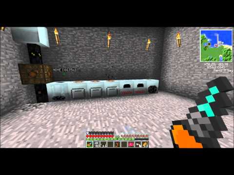 Minecraft 1.2.5 Let's Play Ep 9 - Logistics Smelting System