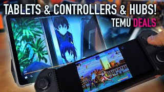 11" Android 14 Tablet, Thunderbolt 3 Hub, Phone Controller, & LEGOS! Temu Haul