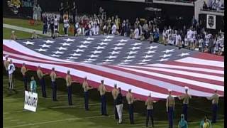 Josh Gracin Sings The National Anthem At Monday Night Football Game