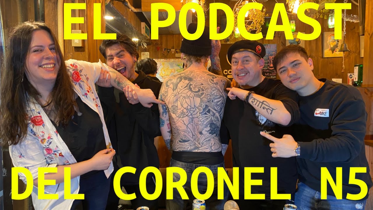 El Podcast del Coronel N5: ¿Cómo es vivir tatuado en Japón?