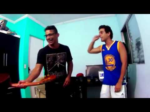Desafio de improviso no quarto do MC Garden - Fabio Brazza