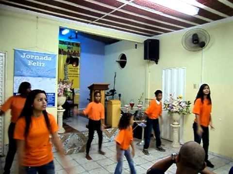 Quadrangular Vera Cruz....Grupo de jovens Hebreus da paz...