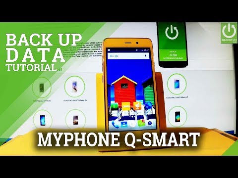 How to Back Up Data in myPhone Q-SMART LTE - BackUp Account