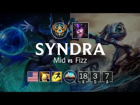 Syndra Mid vs Fizz - NA Challenger Patch 8.7