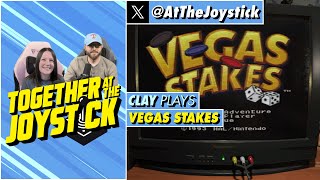 Clay Plays Vegas Stakes (SNES)