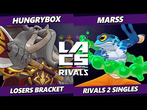 LACS Rivals - Hungrybox (Loxodont) Vs. Marss (Ranno) Rivals of Aether 2 - RoA2