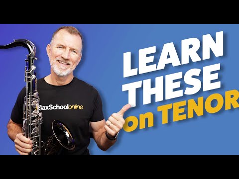 Beginner Saxophone Quickstart 3 - First 6 Notes on Tenor Sax