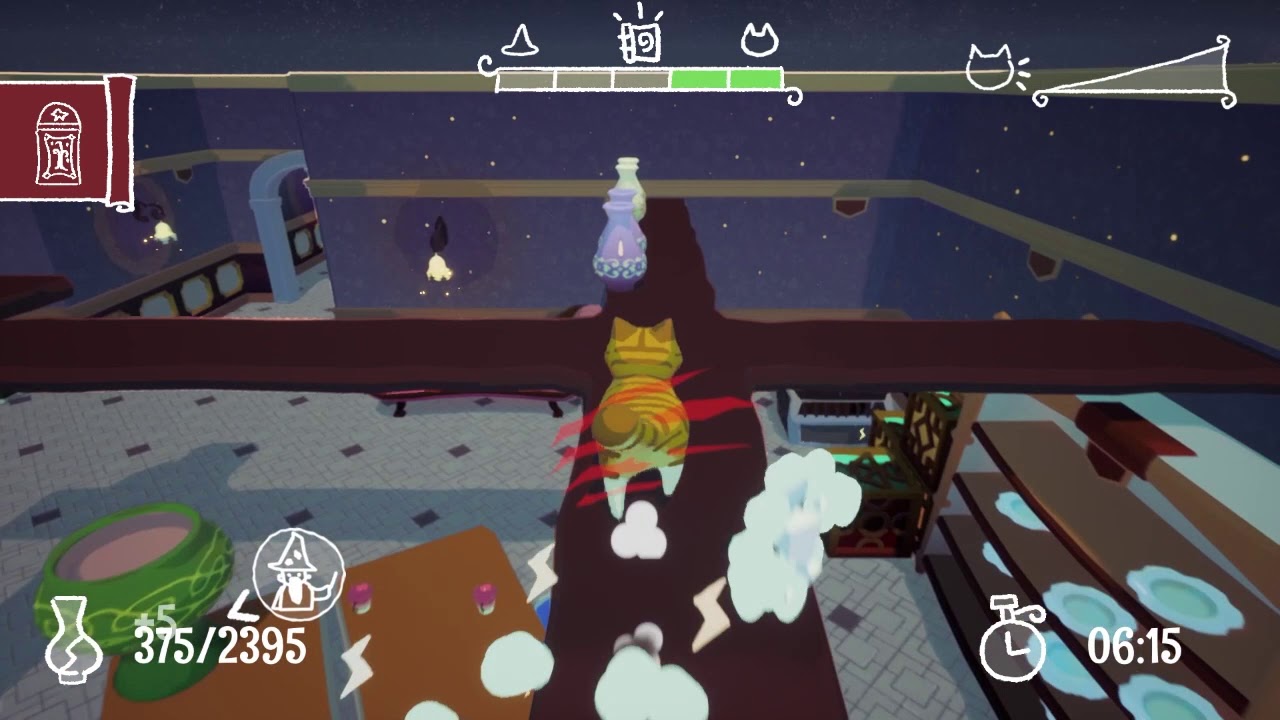 Video trailer for Curse That Magic Cat!