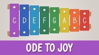 How to play Ode to Joy on a Xylophone - Easy Songs - Tutorial - YOUCANPLAYIT.COM