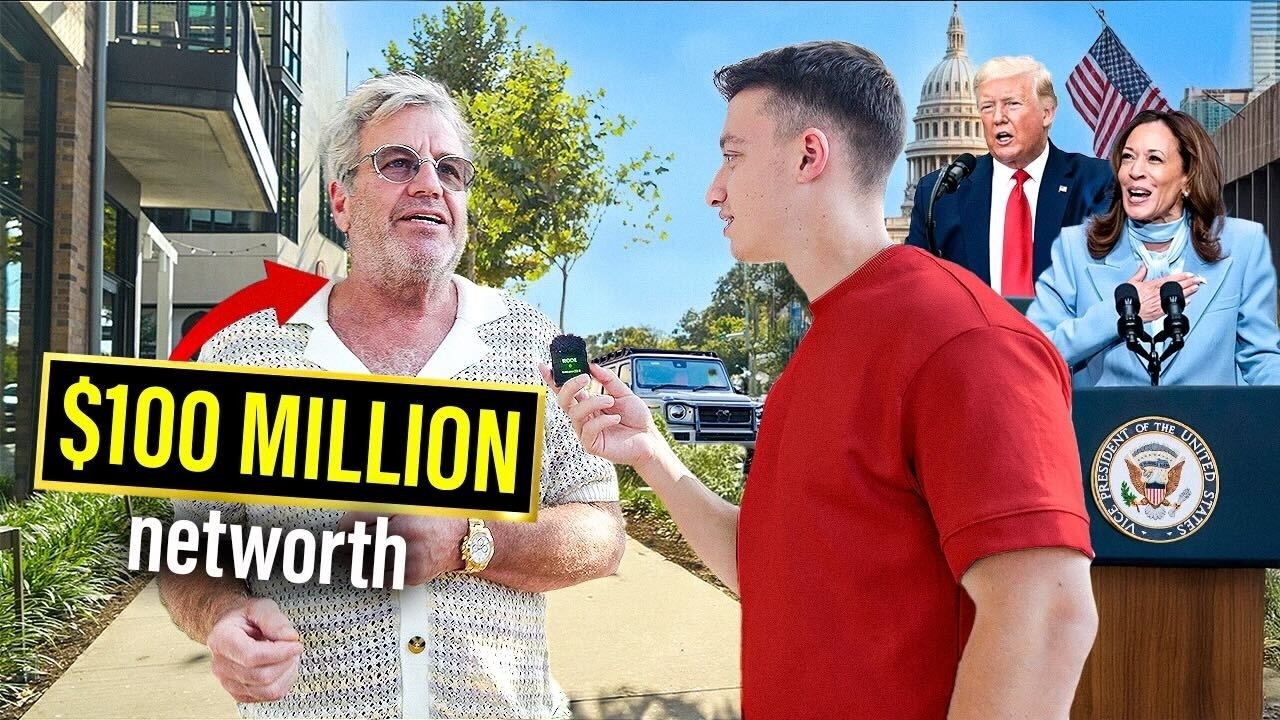 Asking Millionaires Who They're Voting For President