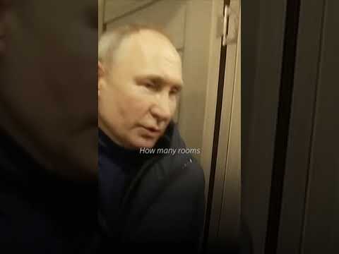 Putin meets 'residents in Mariupol'