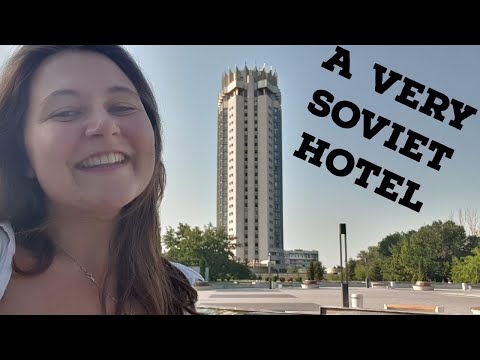 Staying in the Hotel Kazakhstan, a very Soviet hotel in Almaty