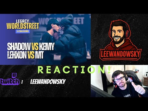 SHADOW vs KEMY / LEHXON vs MT - OTTAVI - PERUGIA - Worldstreet Legacy! REACTION !!