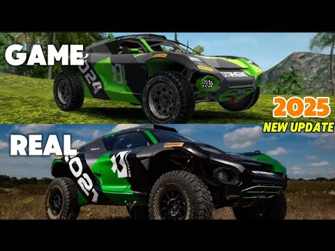 EXTREME CAR DRIVING SIMULATOR 2025 All cars in real life (With names)