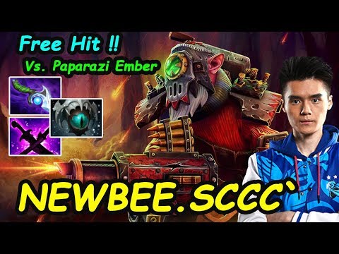 Newbee.Sccc - [Sniper] Midlane Diffusal Blade + Eye Of Skadi BUILD vs Paparazi | Dota2 7.19d Rank