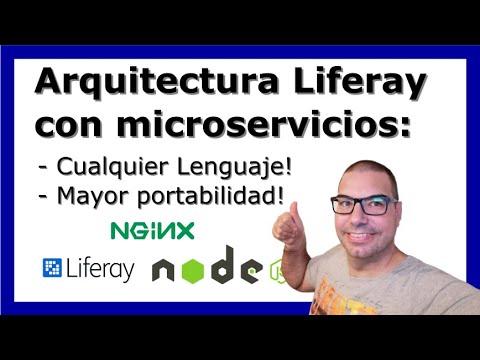 Miniatura de Liferay en una arquitectura de microservicios