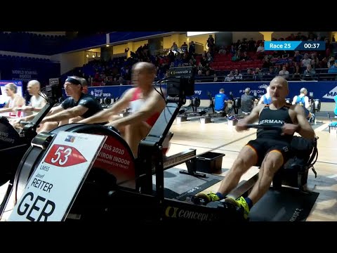 2020 World Rowing Indoor Championships, Paris, France   Day 2   Saturday   Race 25