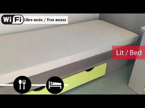 Logement Studio de 18m² - Résidence PIERRE GILLES DE GENNES - ROUEN - Crous Normandie