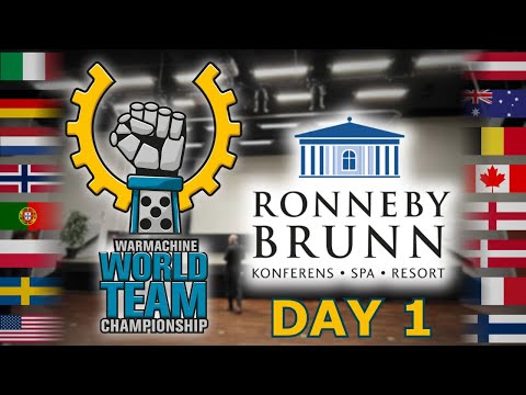 Warmachine World Team Championship 2025 - Day 1