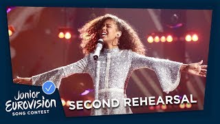 Jael - Champion - Second Rehearsal - Australia 🇦🇺 - Junior Eurovision 2018