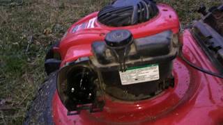 Start a lawn mower that has been sitting over the winter ( with gas in it) #Fix #Tip