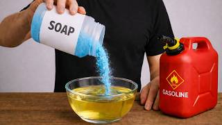 Mix POWDERED SOAP with GASOLINE and the result is something EVERYONE needs to know!