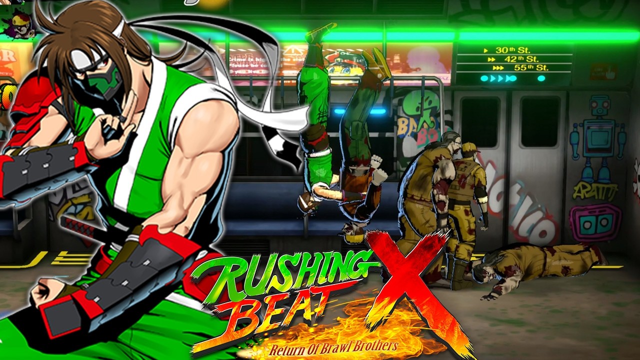 Rushing Beat X - Hard 1CC (Kazan)