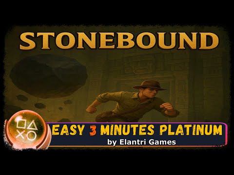 STONEBOUND - New Easy 3 Minutes Platinum Game - Trophy Guide PS4/PS5