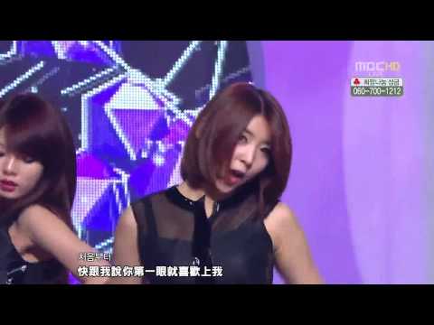 [LIVE 繁中字] 111224 4MINUTE - Mirror Mirror