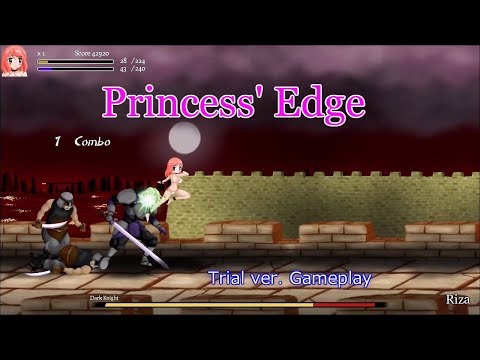 [Doujin game] Princess' Edge Trial ver. Gameplay