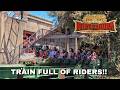 Walls Down Riders On MonteZOOMa The Forbidden Fortress Knott S Berry Farm Vlog 69 7 15 26