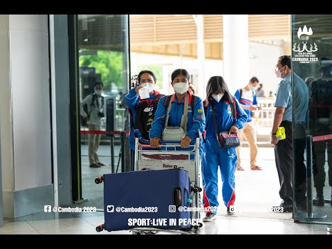SEA GAMES 2022: Team Cambodia Arrives Vietnam