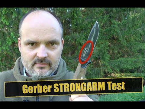 Bestes Survival Messer? | Gerber Strongarm Test
