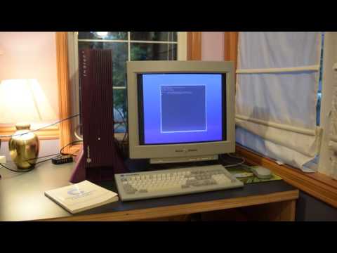 Silicon Graphics SGI Indigo2 Booting and Software Demonstration