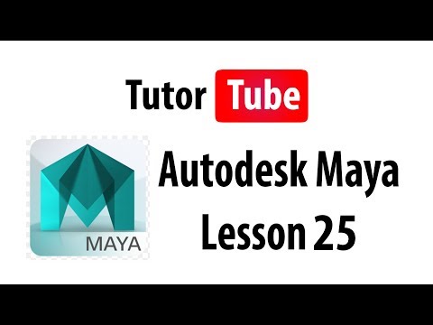 Autodesk Maya - Lesson 25 - Basic Car Rigging using Driver and Driven Key