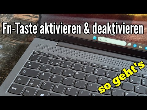 Fn-Taste aktivieren und deaktivieren am Laptop Windows 10/11