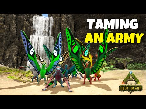 Sinomacrops Taming Spree Ep. 5 | Ark Lost Island