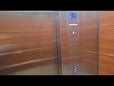 [EL] 1989 Otis Series M2 Modded Hydraulic Elevator @ Jackson Bldg Parking Garage (Asheville, NC)