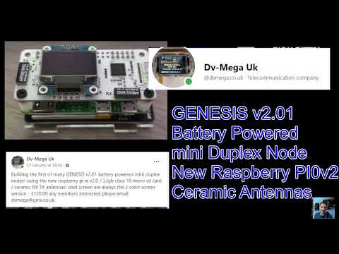 DV Mega - Battery Powered Mini Duplex MMDVM Hotspot